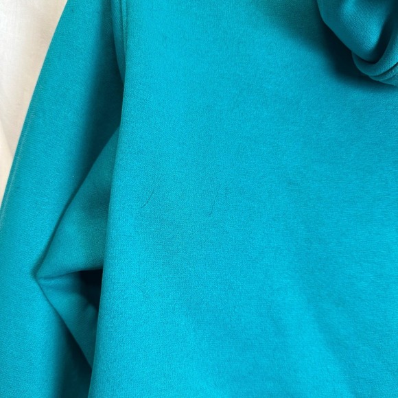 Under Armour Hooded Pullover Fleece Jacket Women’s sz. M Green Storm Pulse - Picture 7 of 10